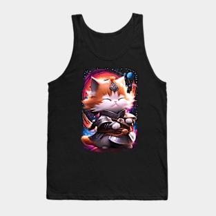 Samurai Cat 05 Tank Top